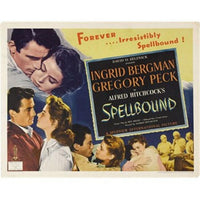 Spellbound Movie Poster 17x11 print featuring iconic visuals