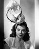Jane Greer modeling an Easter bonnet in 1947 photo print.