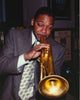 Wynton Marsalis portrait photo print playing trumpet