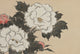 Peonies (Fukamigusa) art print by Kamisaka Sekka, showcasing vibrant flowers.