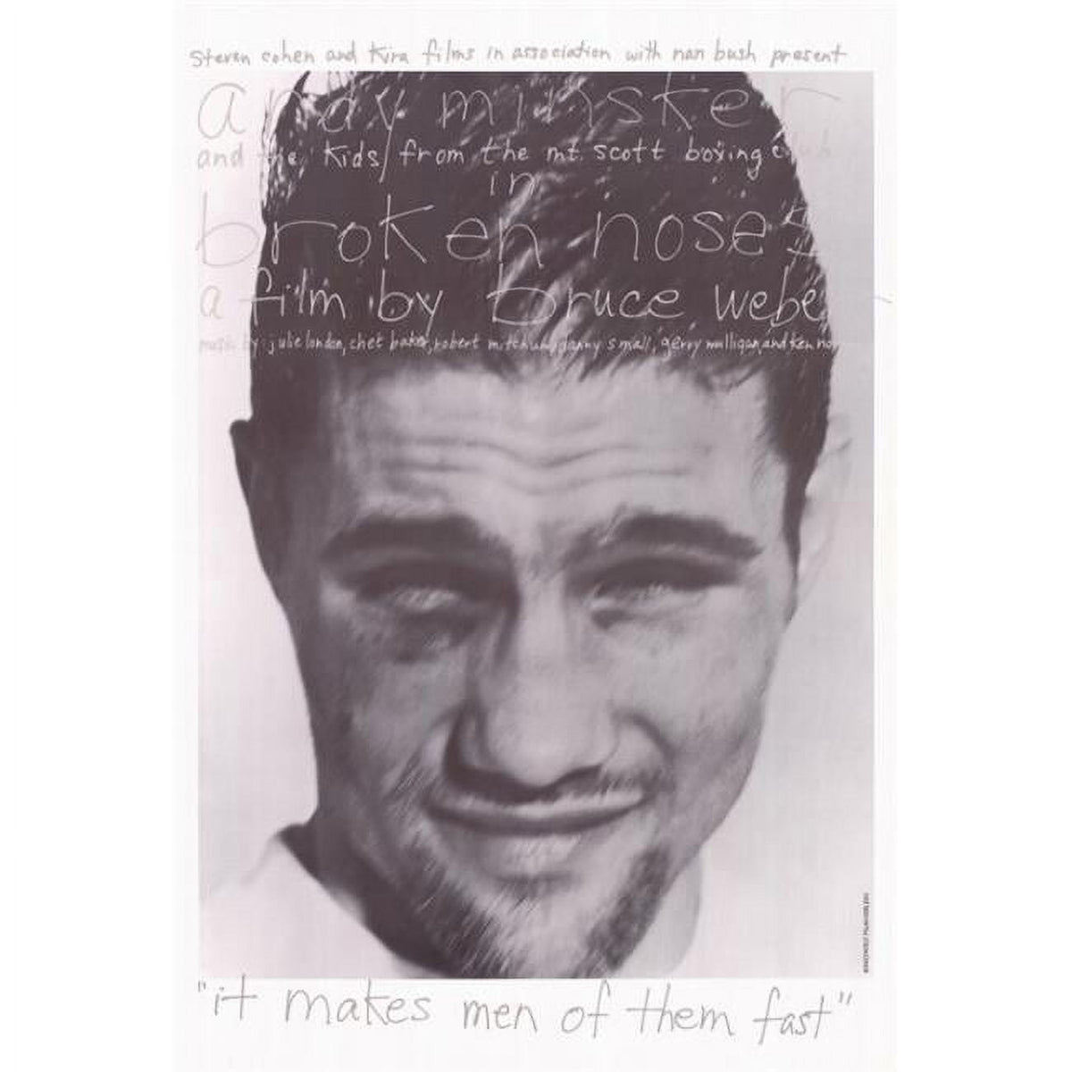Broken Noses Movie Poster Print in 27x40 inches size