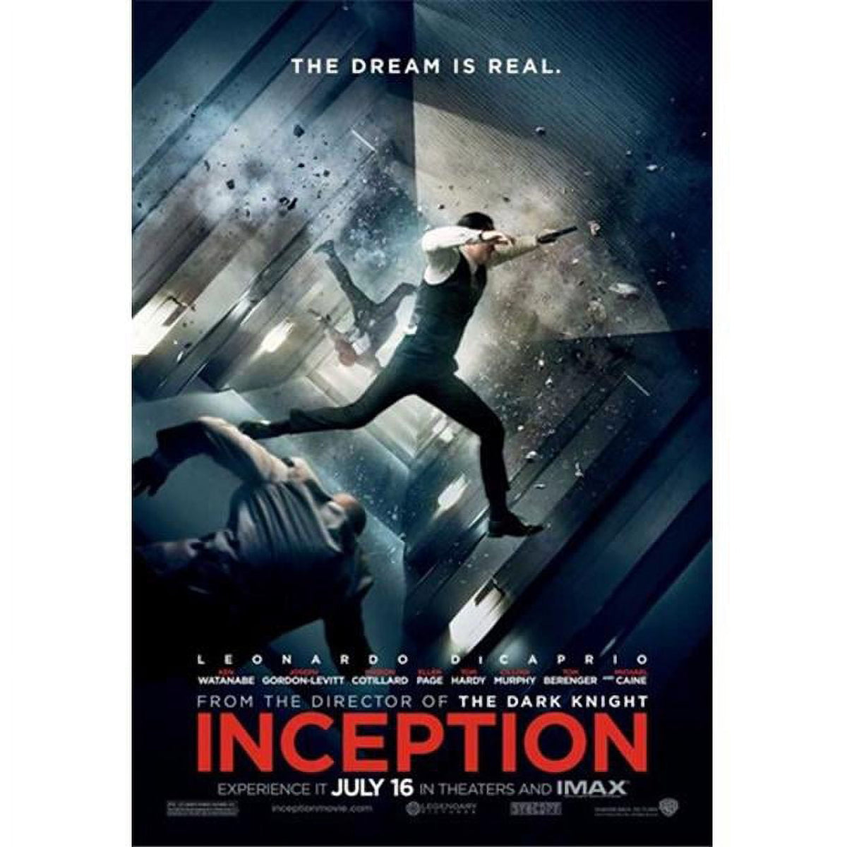 Inception Style H Movie Poster 11x17 featuring dream-themed visuals.