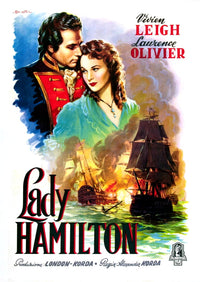 Woman (Aka Lady Hamilton) Movie Masterprint Poster Print 1941 featuring Laurence Olivier and Vivien Leigh.