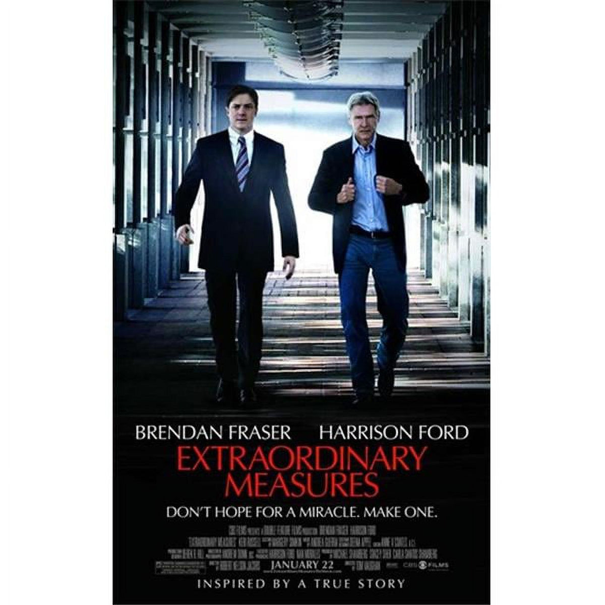 Extraordinary Measures Movie Poster - Style B (11x17)