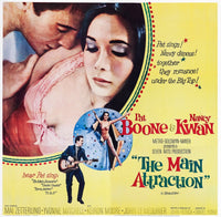 The Main Attraction movie poster featuring Pat Boone and Nancy Kwan, 1962.