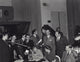 Classic film icons photo print featuring Orson Welles, James Stewart, and other Hollywood legends.