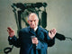 Fantomas Strikes Back movie photo print featuring Louis De Funès, vintage film art.