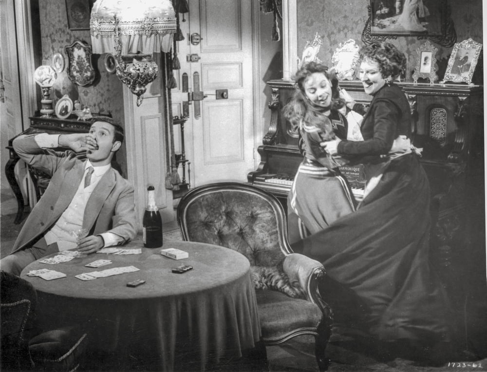 Gigi Classic Movie Scene Photo Print showcasing a nostalgic film moment.