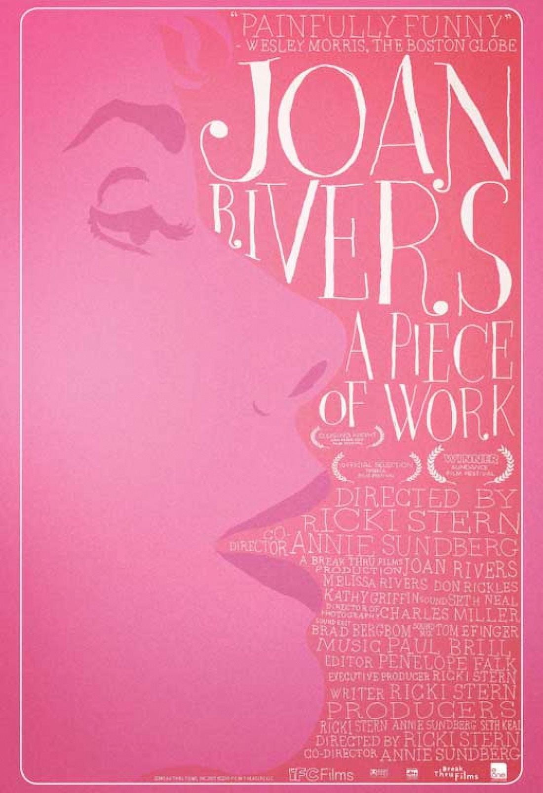 Joan Rivers A Piece of Work Movie Poster - 11x17