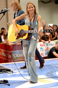 Sheryl Crow performing at NBC Today Show Concert 2006 poster print