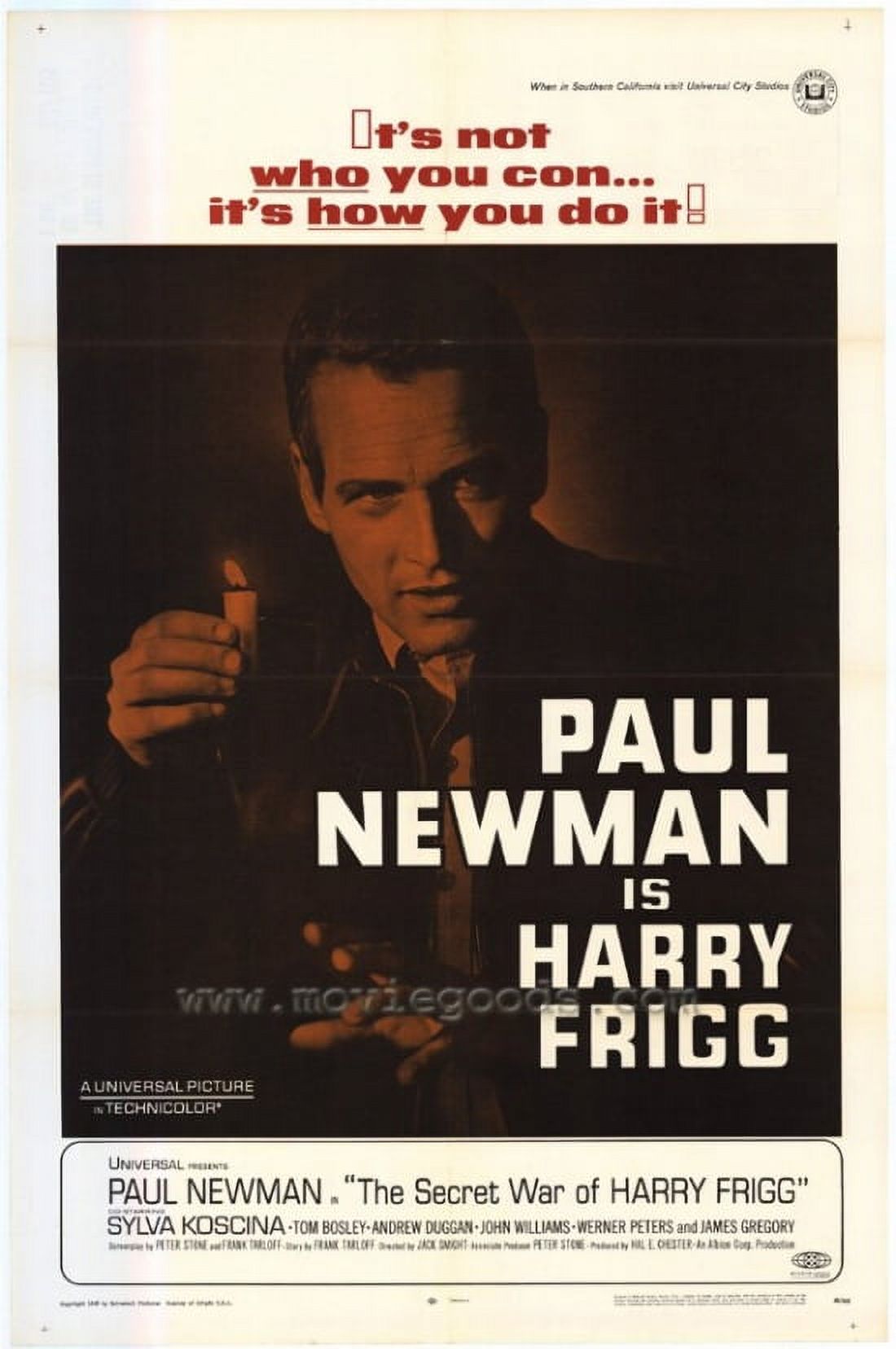 The Secret War of Harry Frigg Movie Poster 11x17 print.