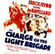 The Charge of The Light Brigade 1936 movie poster featuring Olivia De Havilland and Errol Flynn.