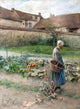 October (1882) Art Print by Carl Larsson - Autumn Scene
