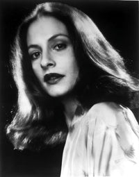 Black and white portrait photo print of Patti LuPone