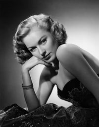 Eleanor Parker 1940s photo print available in 8x10 and 24x30 sizes.