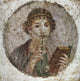 Sappho Poster Print, classic art representation on premium paper.