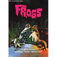 Frogs Movie Poster 11x17 - Classic Horror Artwork
