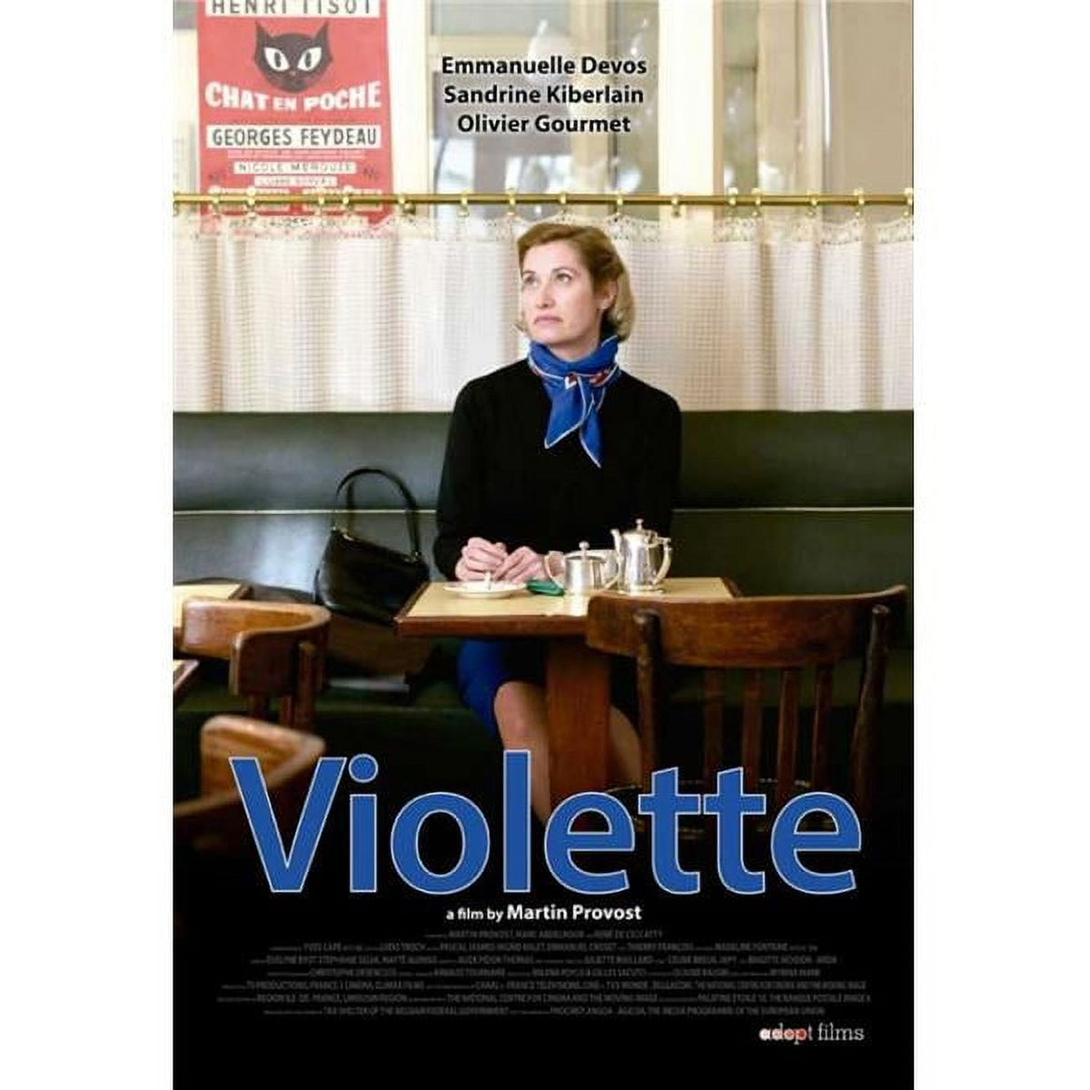 Violette Movie Poster Print 27x40 - vibrant film art decor