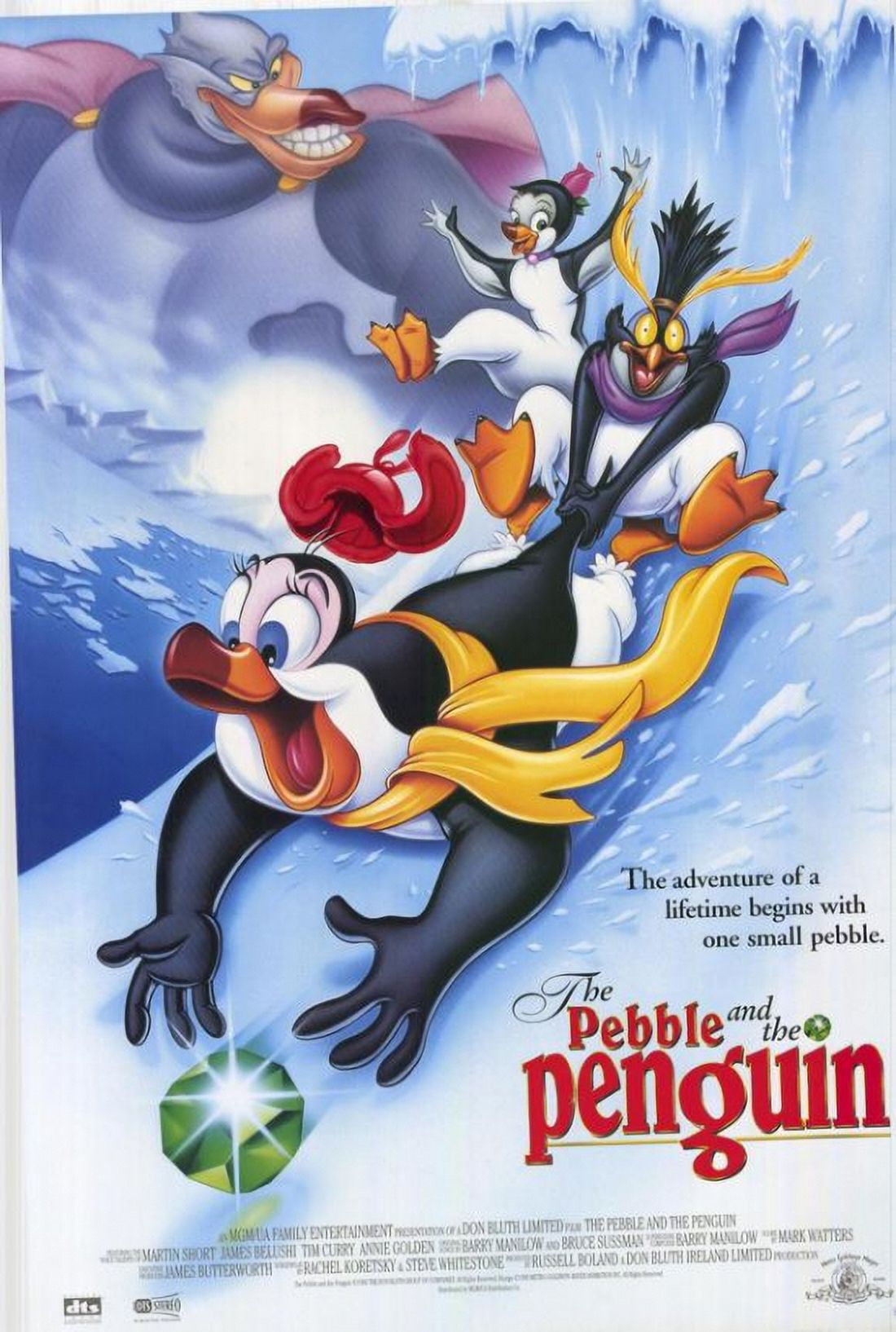 The Pebble and the Penguin Movie Poster 11x17 Print