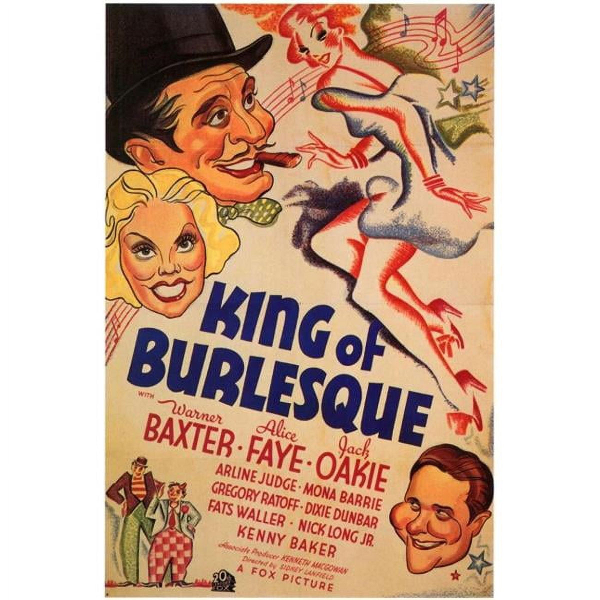 King of Burlesque Movie Poster Print 27x40