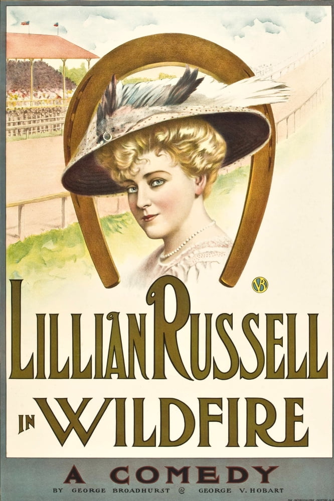 Wildfire Lillian Russell Art 1915 Movie Masterprint Poster