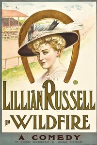 Wildfire Lillian Russell Art 1915 Movie Masterprint Poster