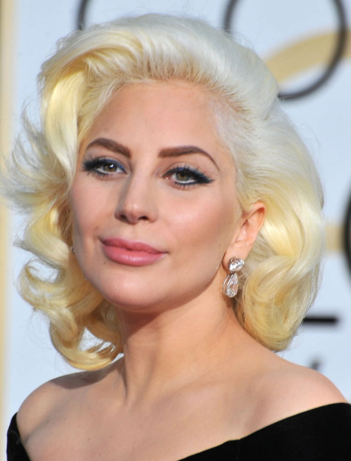 Lady Gaga at the 73rd Golden Globe Awards 2016 photo print.