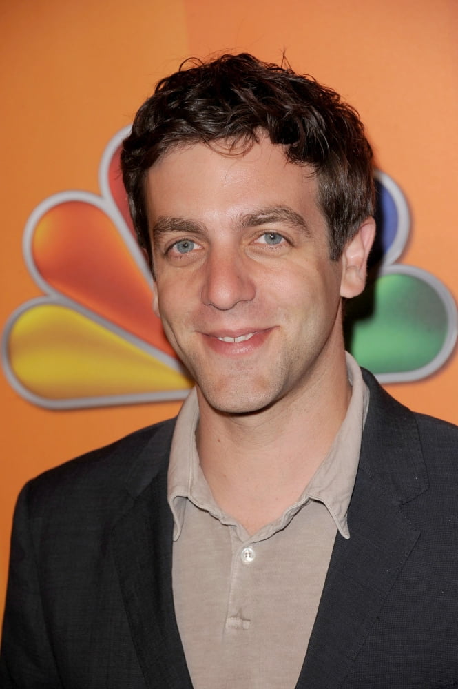 BJ Novak NBC Upfront Presentation Poster Print by Kristin Callahan