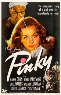 Stylish pink poster print measuring 11x17 inches.