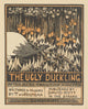 The Ugly Duckling 1894 poster print by Theo van Hoytema featuring vibrant colors and enchanting characters.