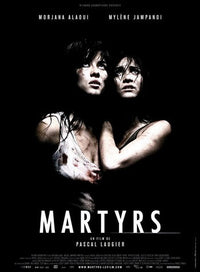 Martyrs movie poster in 11x17 size, horror film art print.