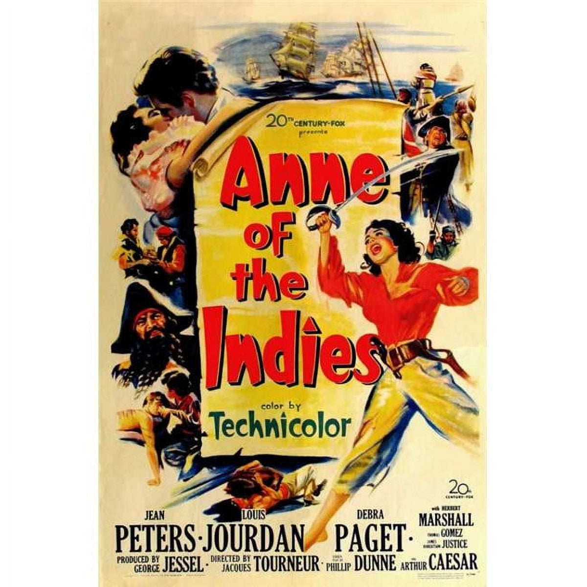 Anne of the Indies Movie Poster Print (27 x 40)