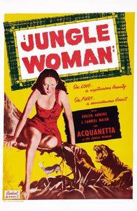 Jungle Woman Acquanetta Art Print from 1944 Movie Masterprint
