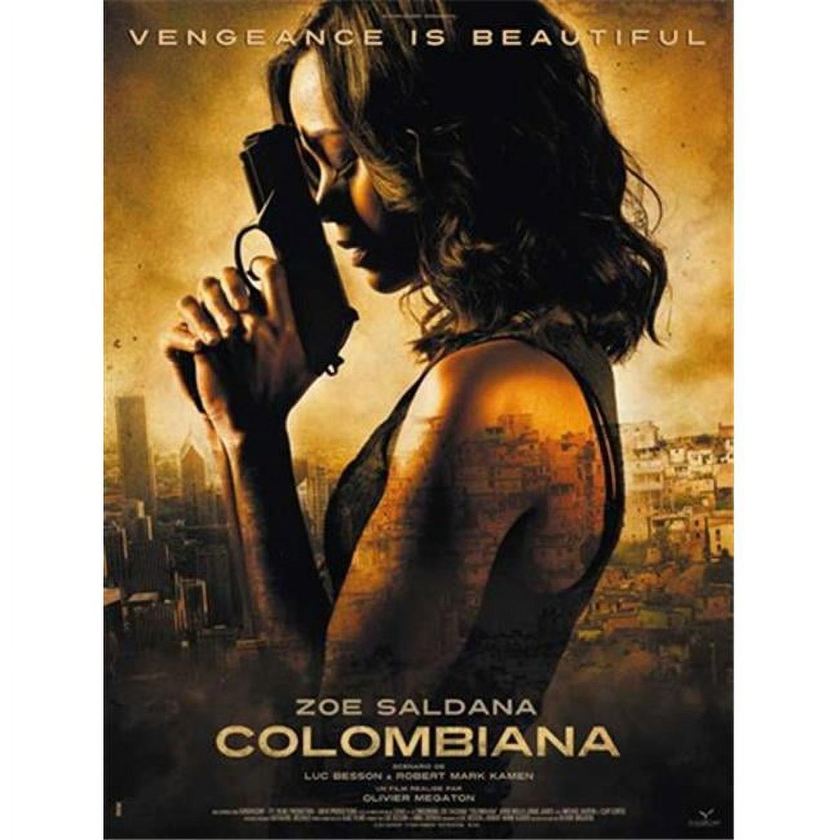 Colombiana Movie Poster 11x17 size print featuring dynamic visuals.