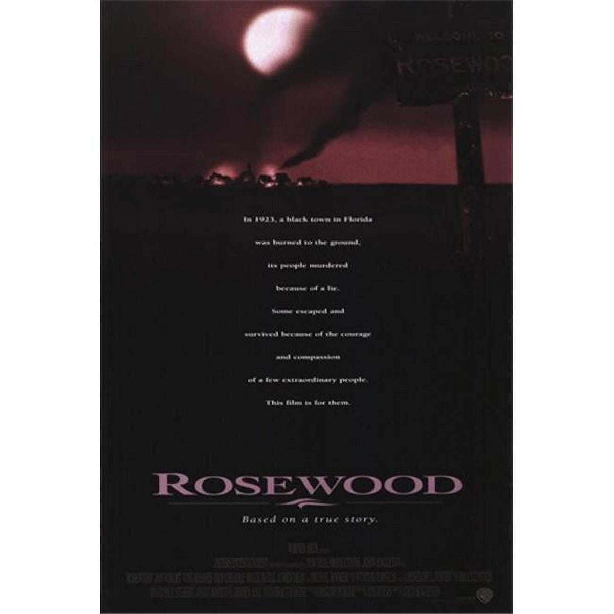 Rosewood Movie Poster in 11x17 size, perfect for movie lovers.