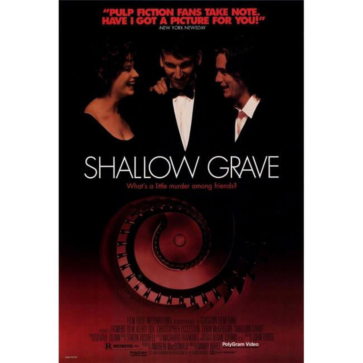 Shallow Grave movie poster print 27x40