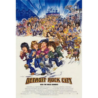 Detroit Rock City Movie Poster Print showcasing vibrant rock and roll imagery.
