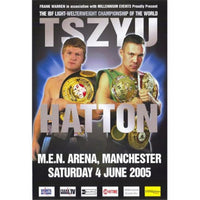 Kostya Tszyu vs Ricky Hatton boxing movie poster 11x17