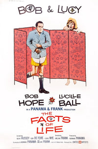 The Facts of Life movie masterprint poster featuring Bob Hope and Lucille Ball.