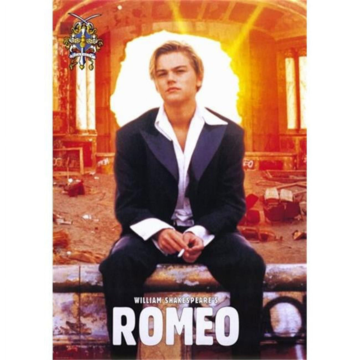 Romeo & Juliet movie poster showcasing the classic love story in vibrant colors.