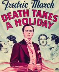 Death Takes A Holiday movie poster featuring Fredric March, 1934, available in multiple sizes
