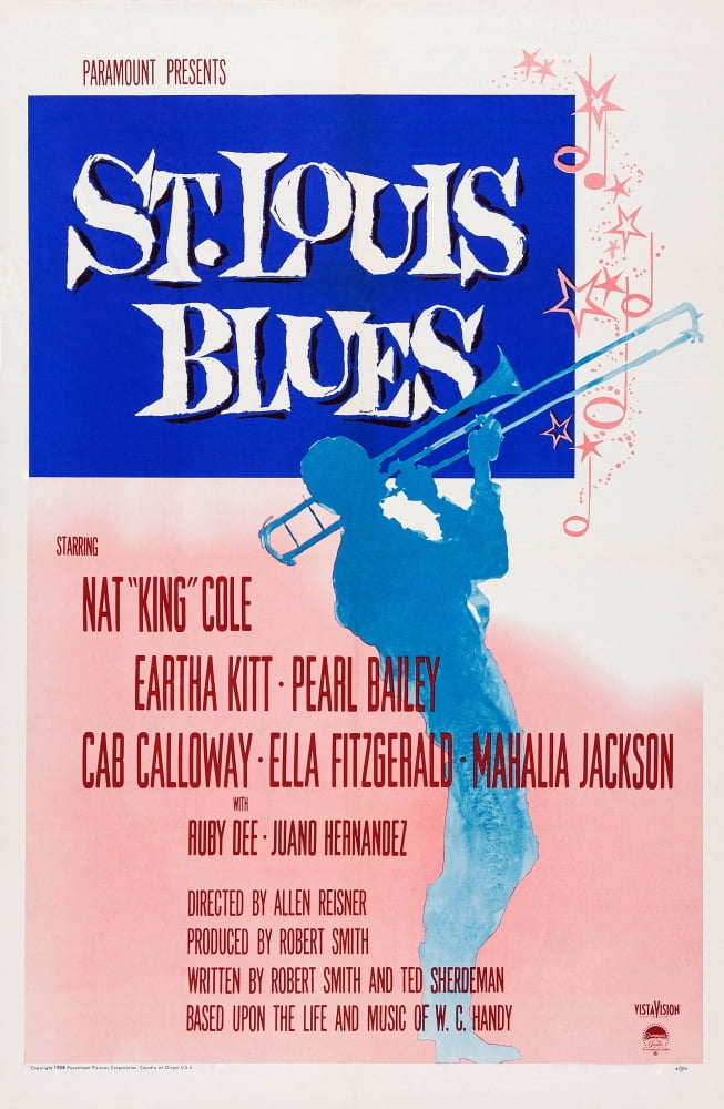 St. Louis Blues 1958 Movie Masterprint Poster in vibrant colors.