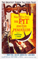 The Pit and the Pendulum 1961 movie poster print 11x17
