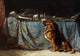 'Requiescat' art print by Briton Riviere, featuring classic design and rich colors.