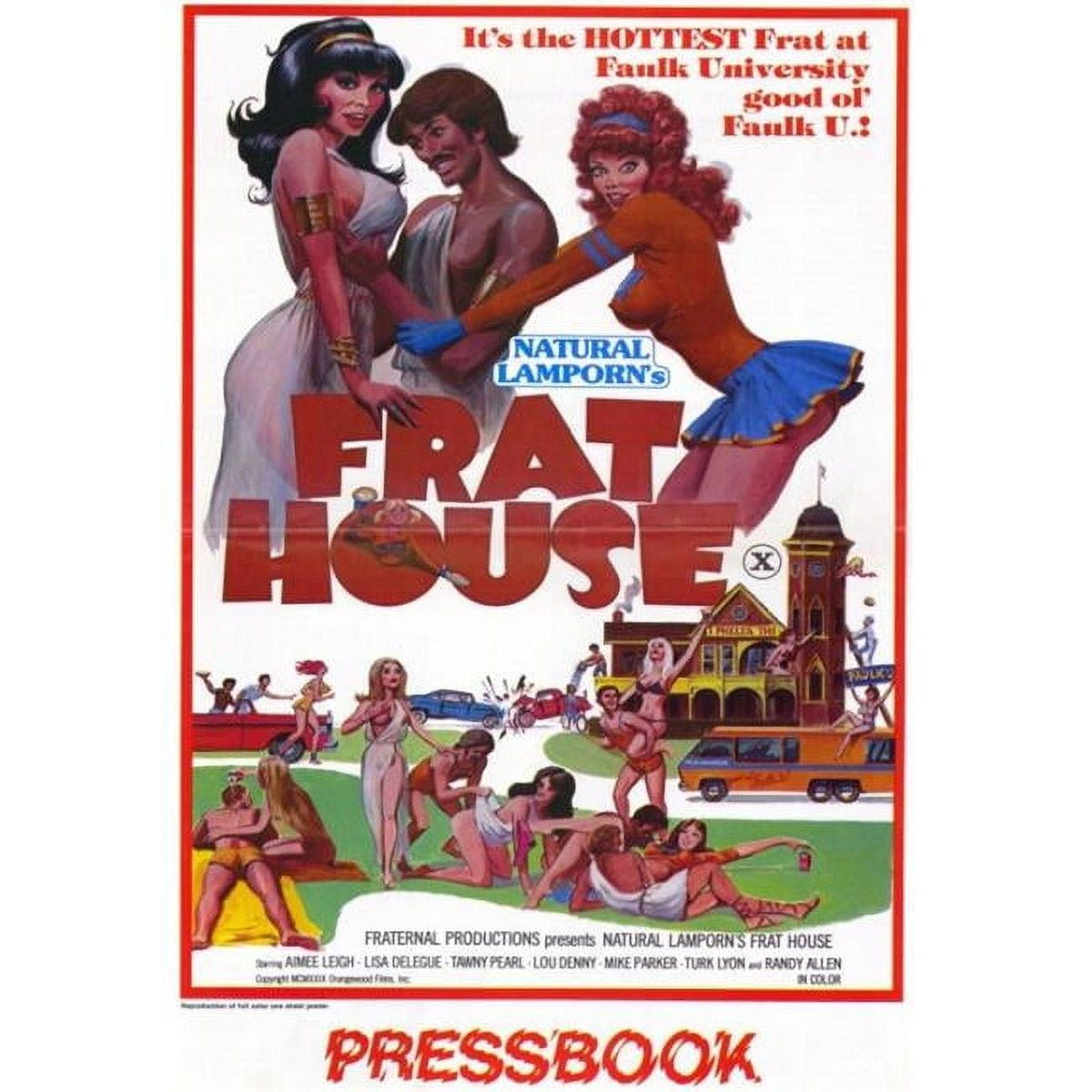 National Lampoon's Frat House Movie Poster Print 27 x 40