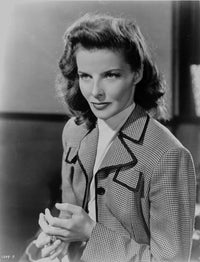 Katharine Hepburn Formal Outfit Portrait Photo Print