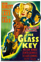 The Glass Key 1942 movie poster print featuring William Bendix, Veronica Lake, Brian Donlevy, and Alan Ladd.