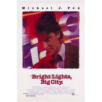 Bright Lights Big City Movie Poster Print - 27x40 size, vibrant urban scene.