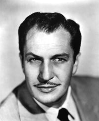 Vincent Price 1950s photo print - classic Hollywood memorabilia.