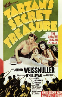 Tarzan's Secret Treasure 1941 movie poster - 11x17 print